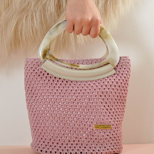 Bolsos Crochet Delux Pink - Ana Lince Accesorios - Accesorios para Mujer - Atemporales & Sostenibles