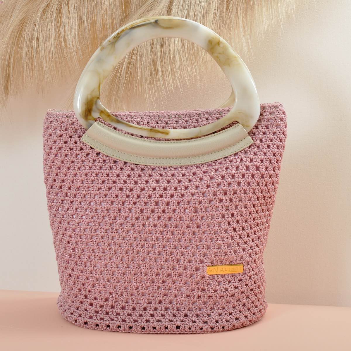 Bolsos Crochet Delux Pink - Ana Lince Accesorios - Accesorios para Mujer - Atemporales & Sostenibles
